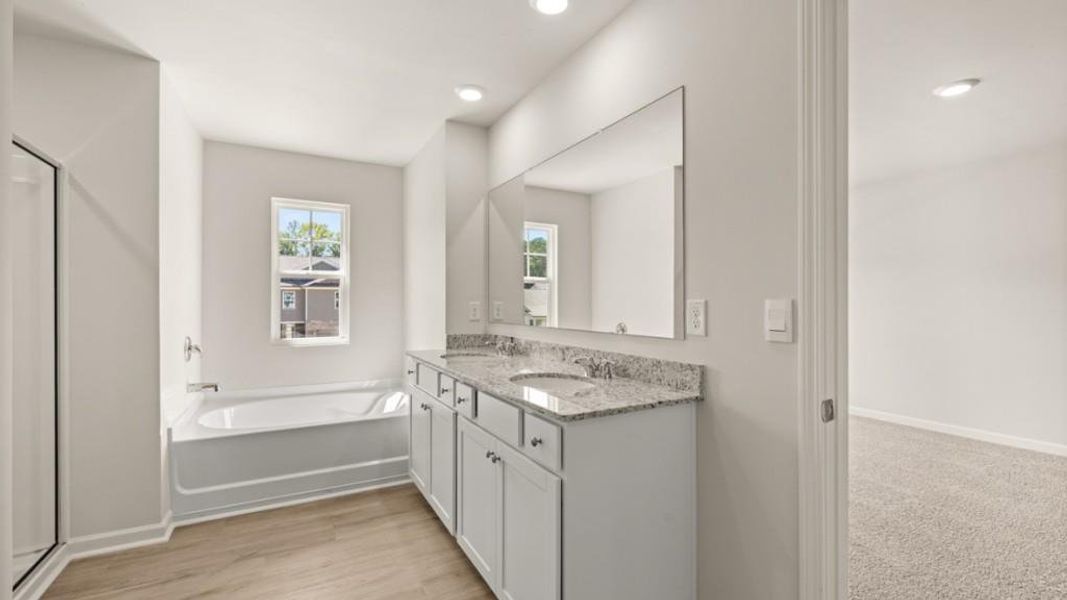 Furnished interior view inside a new home in Fairhaven, Lithia Springs (Image 8).