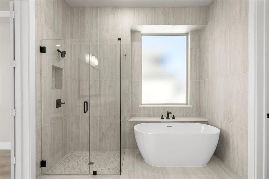 Furnished interior view inside a new home in Cambridge Estates - Harwood, Prosper (Image 12).