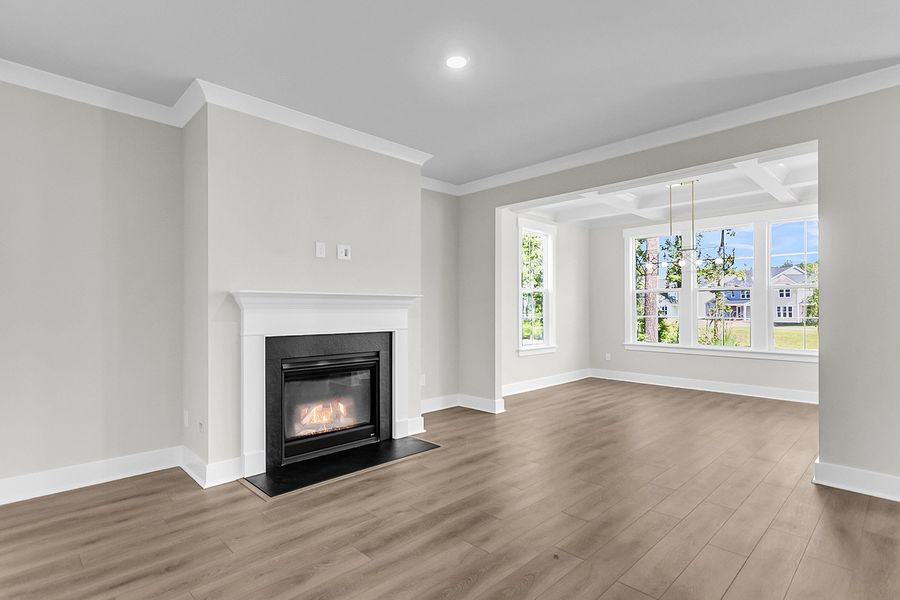 Spacious, unfurnished interior of a new home in Pineland Preserve, Summerville (Image 29). Spacious, unfurnished interior of a new home in Pineland Preserve, Summerville (Image 29).