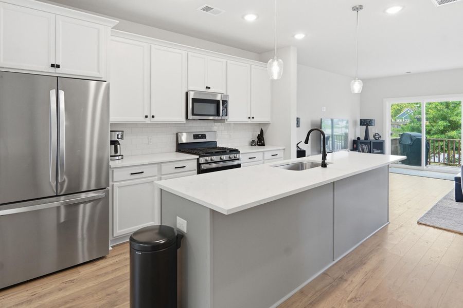 Furnished interior view inside a new home in , Hanahan (Image 36).