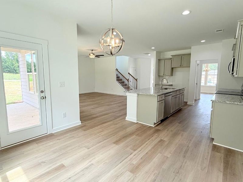 Furnished interior view inside a new home in Westlyn, Winder (Image 9).