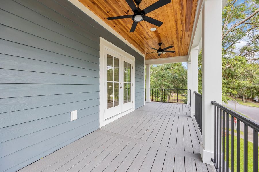 Exterior details and patio area of a home in , Georgetown (Image 23).