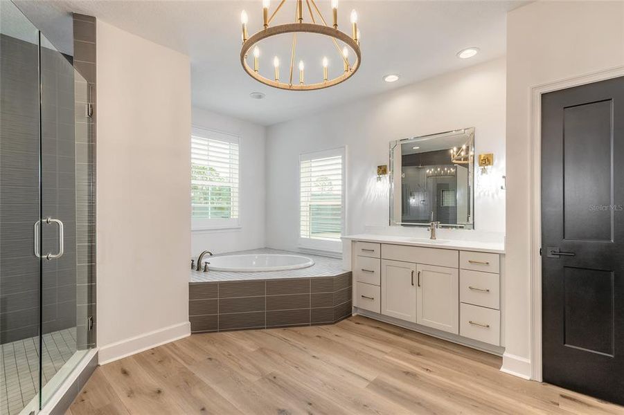 Furnished interior view inside a new home in , Port Orange (Image 37).