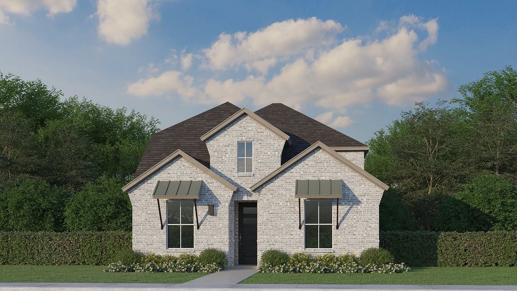 Plan 1454 Elevation B Plan 1454 Elevation B