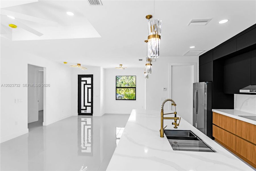 Furnished interior view inside a new home in , Lehigh Acres (Image 16).
