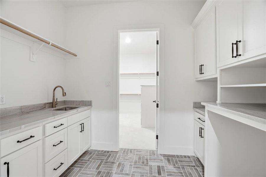 Furnished interior view inside a new home in Summit Ranch, Aledo (Image 15).