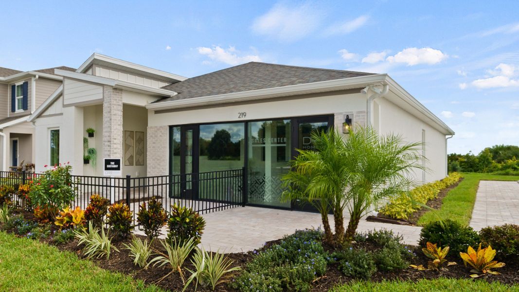 Castaway Model Front Exterior by DRB Homes, plan available in Liberty Trace located in Haines City, FL.