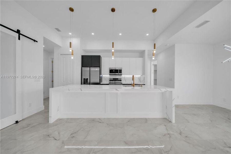 Furnished interior view inside a new home in , Cape Coral (Image 9).