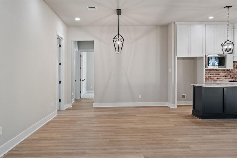 Dining Area, Butler's Pantry to the Left.