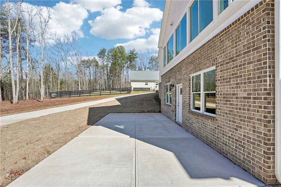 Exterior details and patio area of a home in , Canton (Image 37). Exterior details and patio area of a home in , Canton (Image 37).