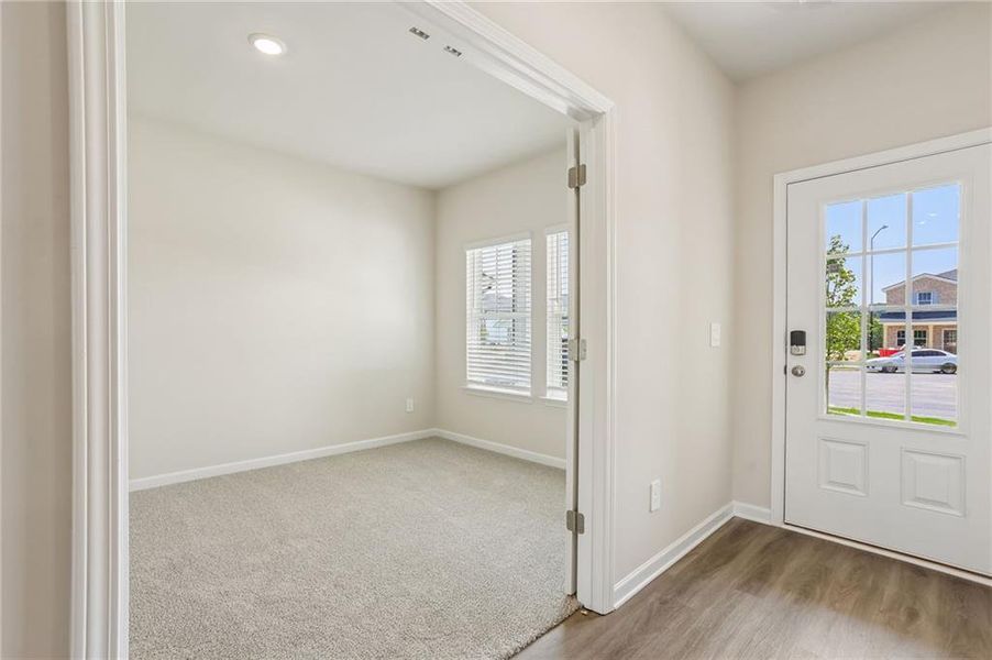 Spacious, unfurnished interior of a new home in Ivey Township, Dallas (Image 57). Spacious, unfurnished interior of a new home in Ivey Township, Dallas (Image 57).