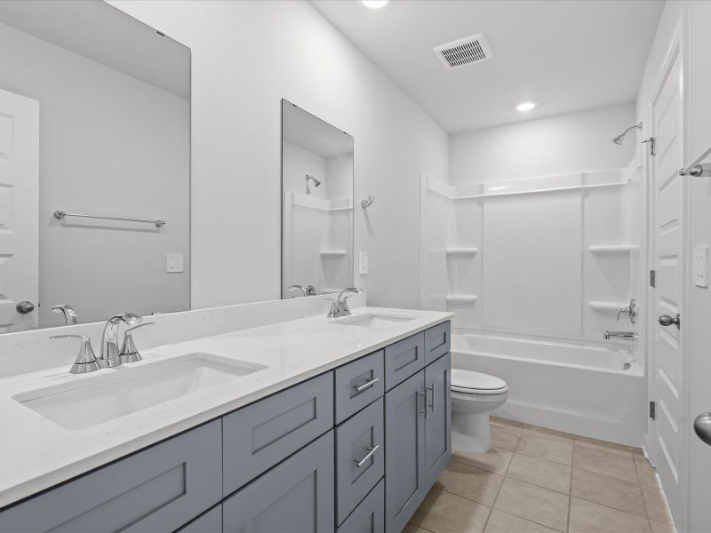 Furnished interior view inside a new home in Northbrook Village Townes, Taylors (Image 8).