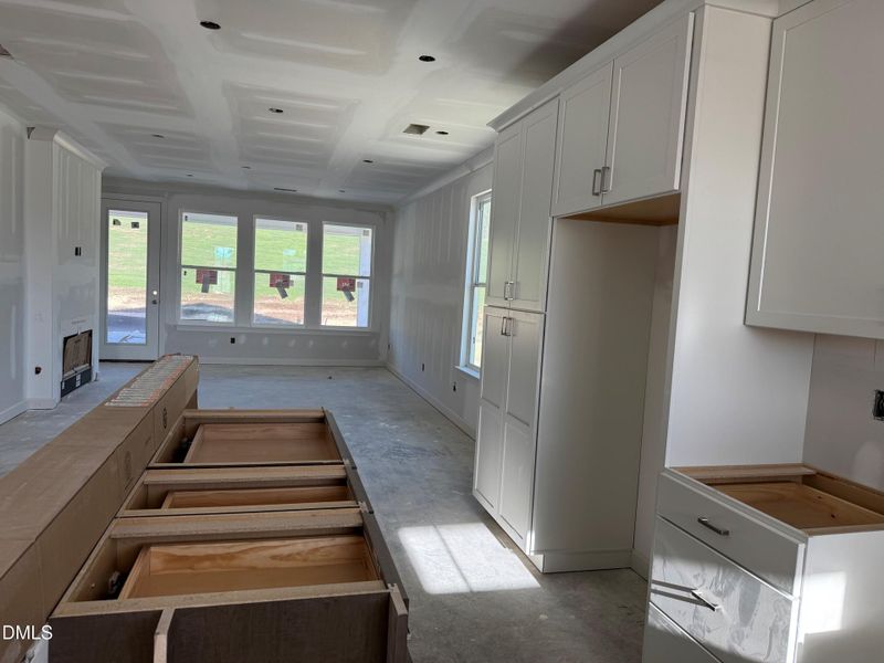 Actual Home - Kitchen to Great Room View Actual Home - Kitchen to Great Room View