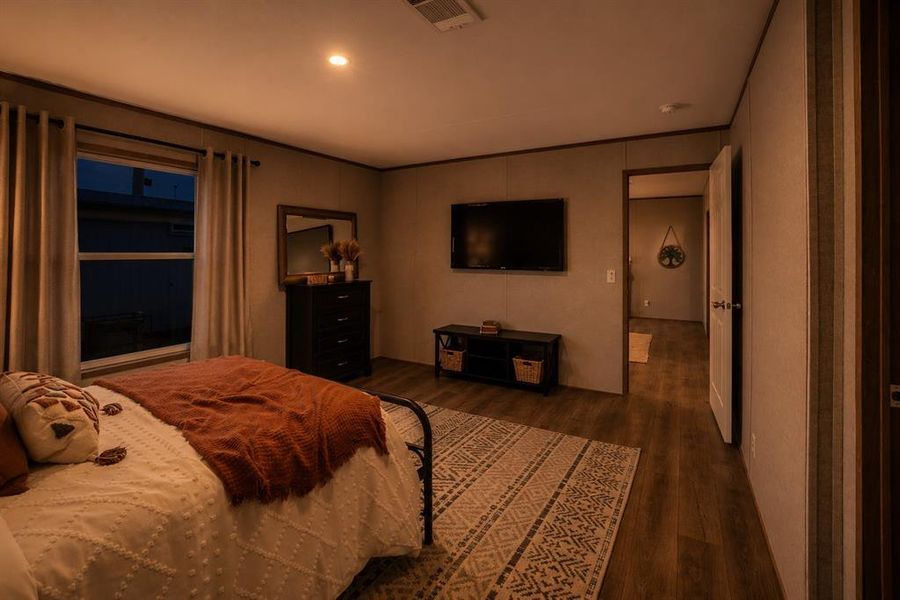 Furnished interior view inside a new home in , Azle (Image 22).
