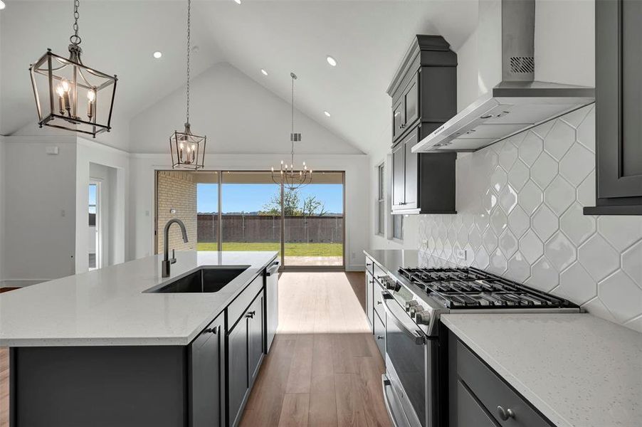 Furnished interior view inside a new home in Gateway Parks, Forney (Image 8).