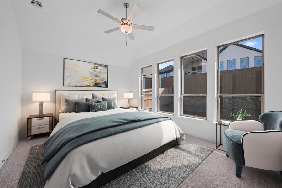 Furnished interior view inside a new home in Chambers Creek, Willis (Image 14).