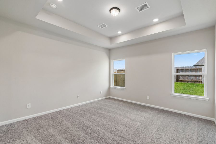 Spacious, unfurnished interior of a new home in The Canopies, Splendora (Image 23). Spacious, unfurnished interior of a new home in The Canopies, Splendora (Image 23).