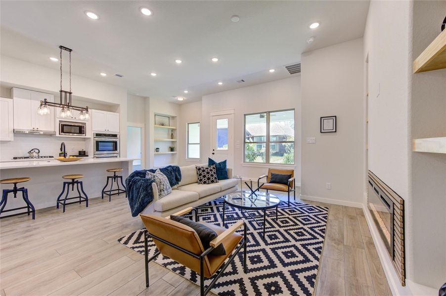Furnished interior view inside a new home in , Montgomery (Image 29).