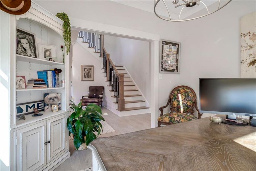 Furnished interior view inside a new home in , Commerce (Image 25).