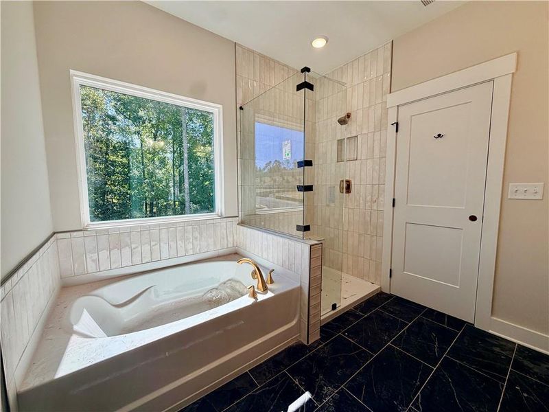 Furnished interior view inside a new home in Arbor West, Dawsonville (Image 9).