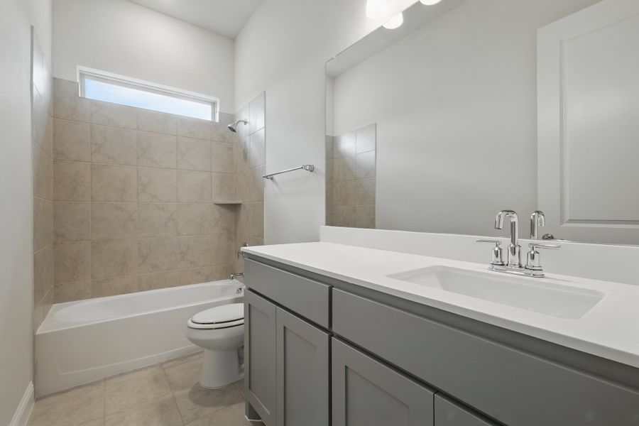 Representative furnished interior of a home built from the Classic Series - Princeton by DRB Homes in Oaks at San Gabriel, Georgetown (Image 18). Representative furnished interior of a home built from the Classic Series - Princeton by DRB Homes in Oaks at San Gabriel, Georgetown (Image 18).