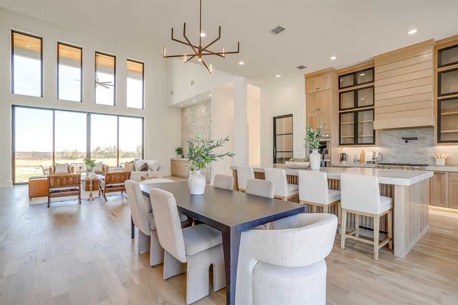 Furnished interior view inside a new home in , Weatherford (Image 17).