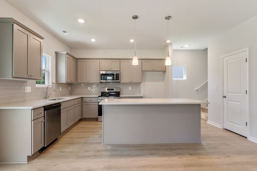Furnished interior view inside a new home in Burke Estates, Chesnee (Image 6). Furnished interior view inside a new home in Burke Estates, Chesnee (Image 6).