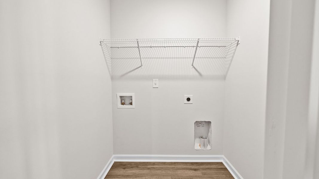 Spacious, unfurnished interior of a new home in Bellemeade Landing, Augusta (Image 27).
