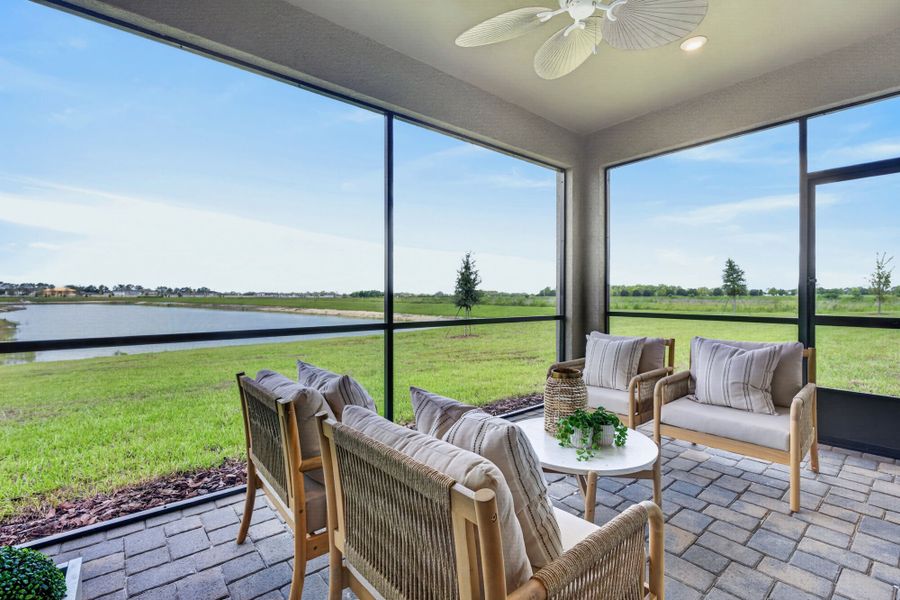 Representative exterior details of a home built from the Brookstone by Mattamy Homes in Pasadena Ridge Master, Dade City (Image 3).