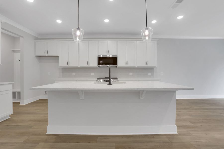 Furnished interior view inside a new home in Villas at Dawsonville Townhomes, Dawsonville (Image 7).