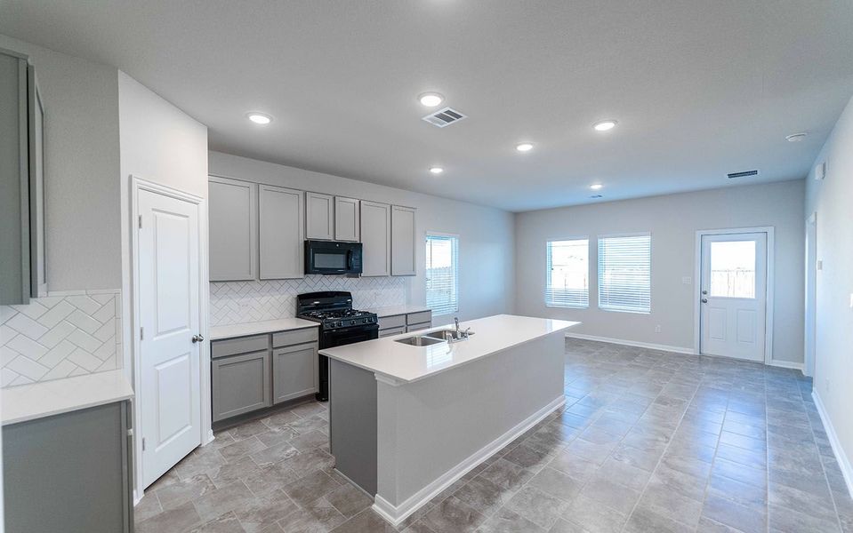 Furnished interior view inside a new home in Sunset Oaks, Maxwell (Image 4).