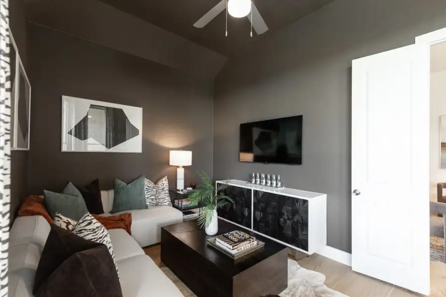 Representative Entertainment Room - some options shown