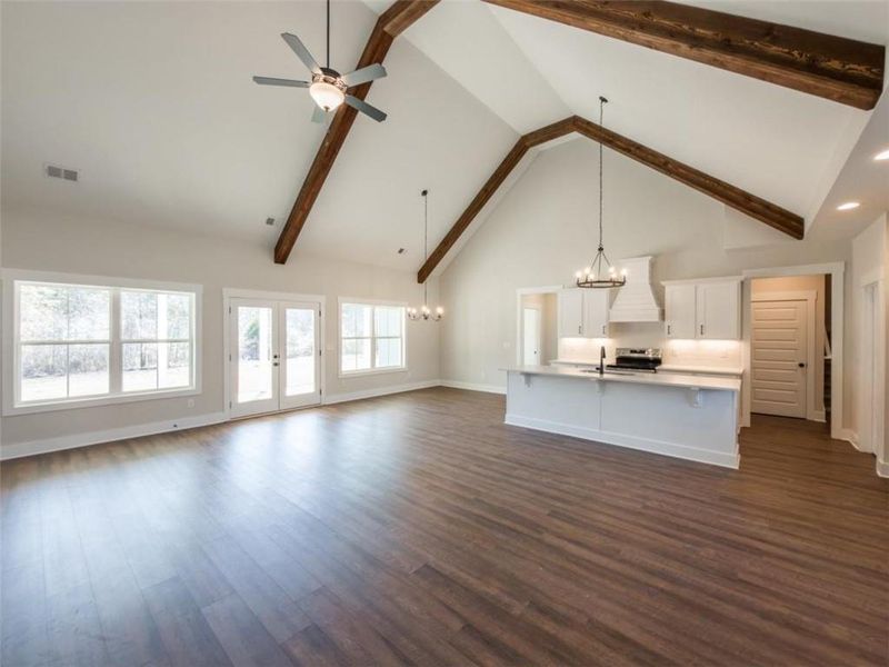 Spacious, unfurnished interior of a new home in , Social Circle (Image 46).