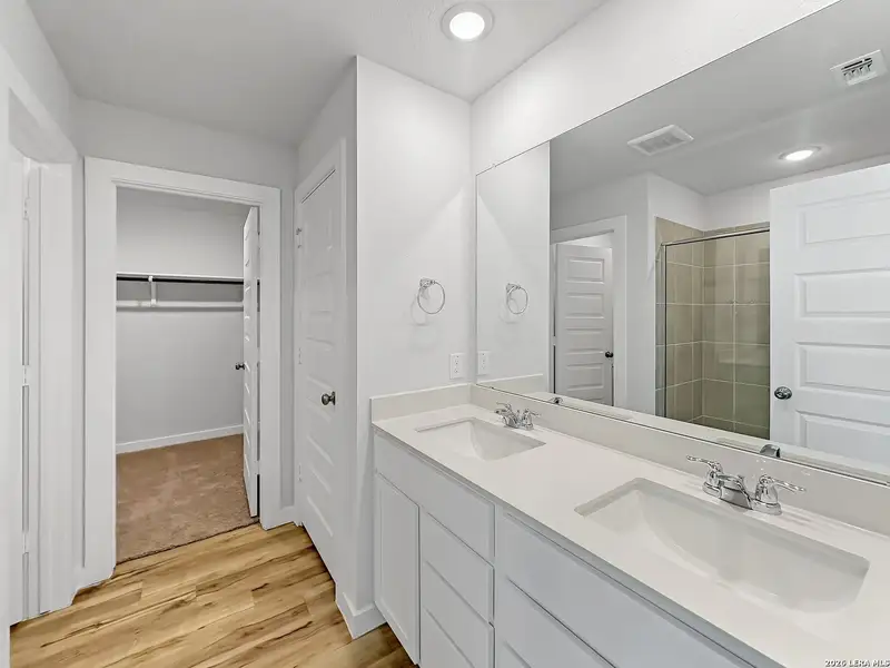 Furnished interior view inside a new home in Bear Creek, San Antonio (Image 6).