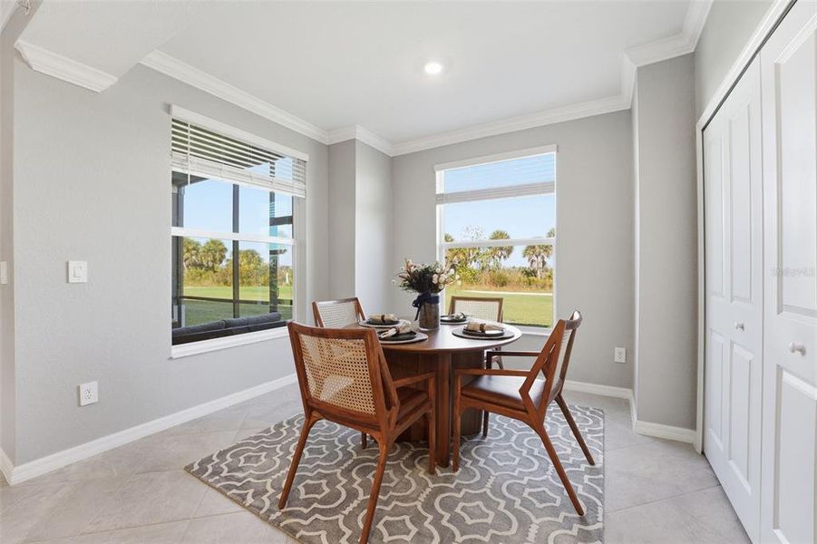 Furnished interior view inside a new home in , Venice (Image 14). Furnished interior view inside a new home in , Venice (Image 14).