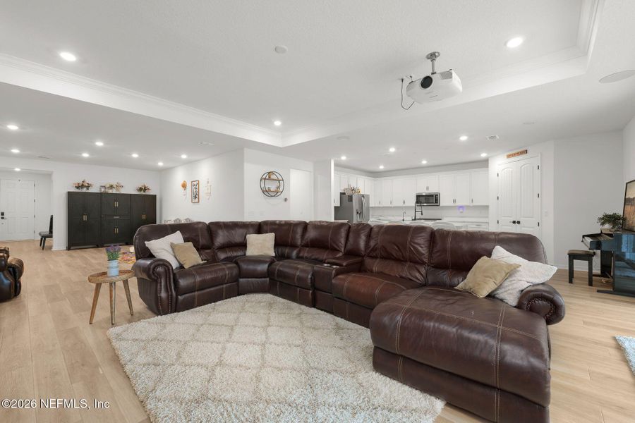 Furnished interior view inside a new home in , Jacksonville (Image 6).