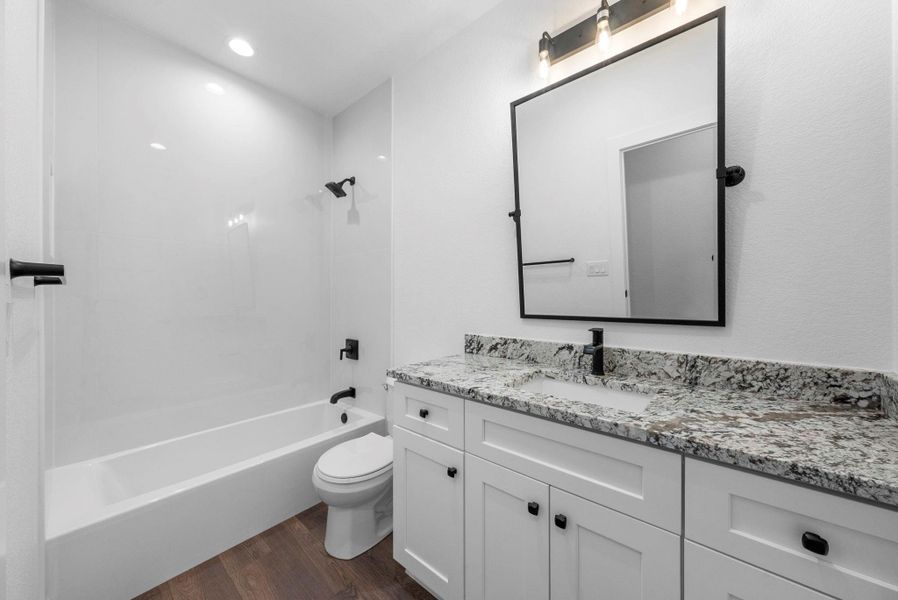 Furnished interior view inside a new home in , Granite Shoals (Image 11).
