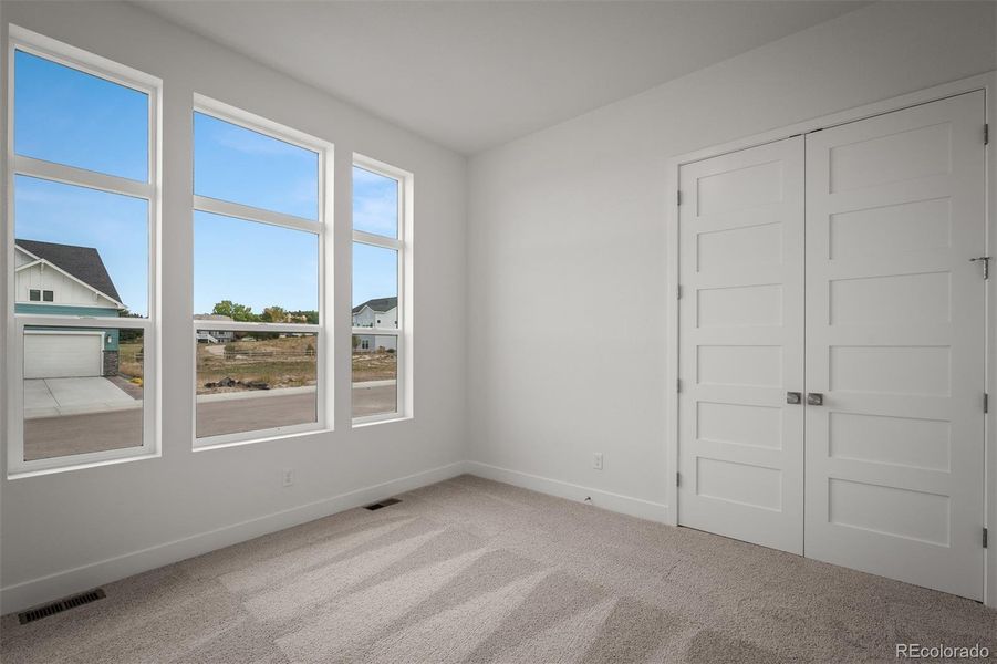 Spacious, unfurnished interior of a new home in Cloverleaf - Pinnacle Collection, Monument (Image 21).