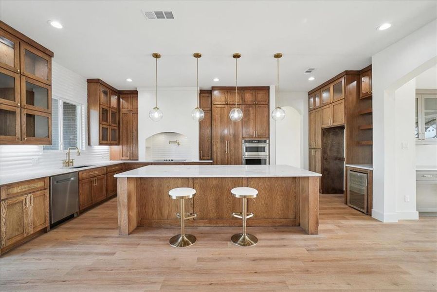 Furnished interior view inside a new home in , Waxahachie (Image 8).