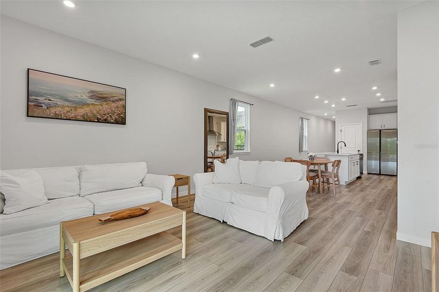Furnished interior view inside a new home in Seminole Palms, Palm Coast (Image 14).