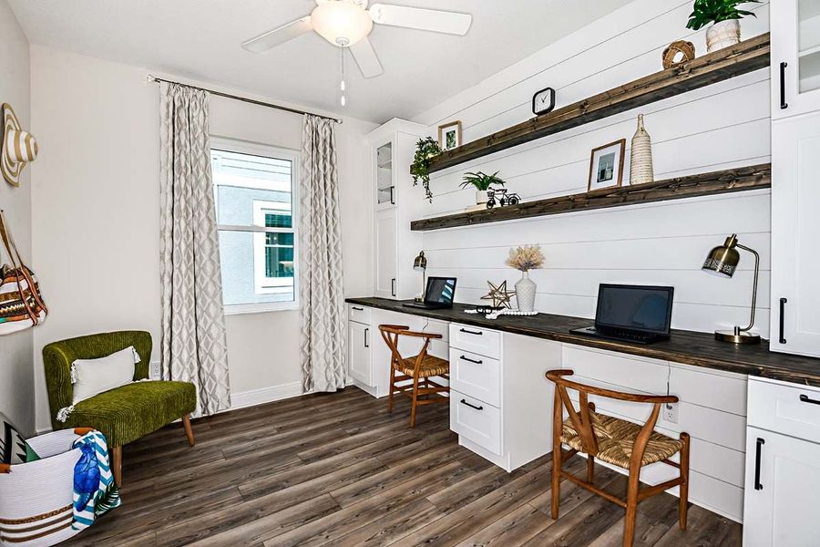 Furnished interior view inside a new home in The Sanctuary – Coastal Collection, Punta Gorda (Image 12).