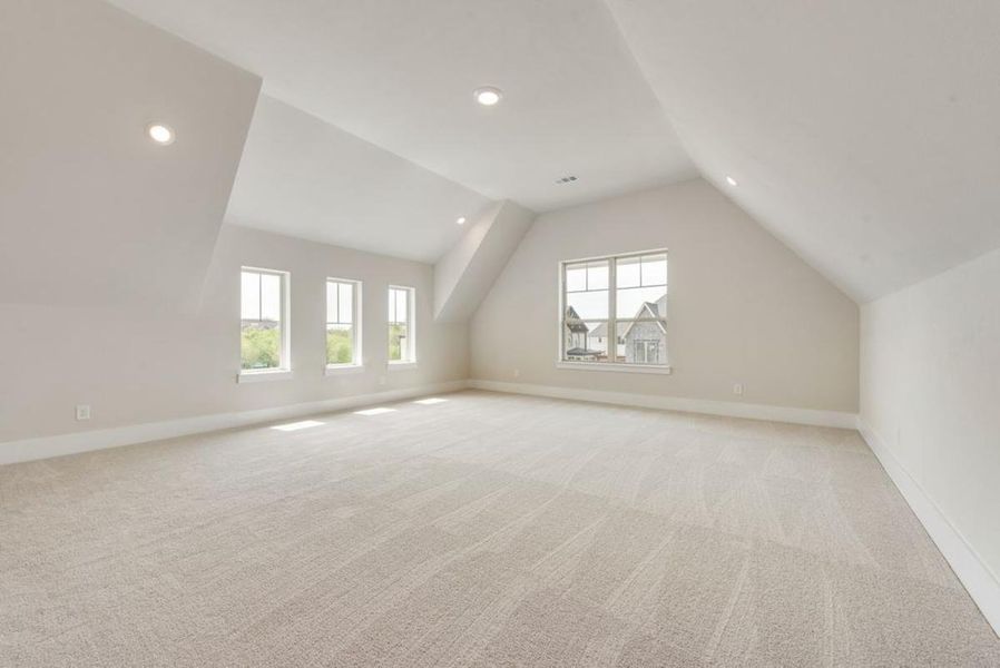 Spacious, unfurnished interior of a new home in Park Place, Prosper (Image 43). Spacious, unfurnished interior of a new home in Park Place, Prosper (Image 43).