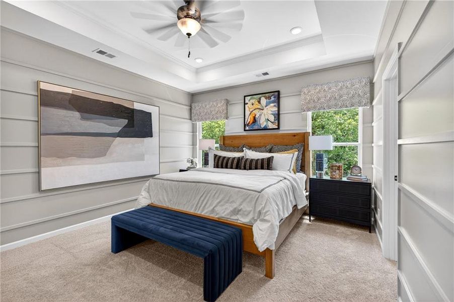 Furnished interior view inside a new home in Laurel Ridge, Rock Spring (Image 16).
