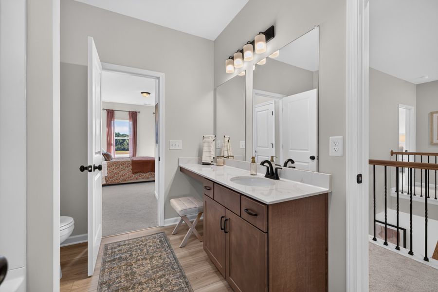 Furnished interior view inside a new home in Sagebrook, Powder Springs (Image 21).
