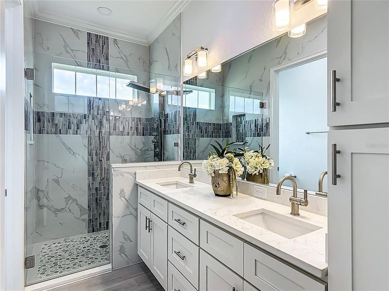 Furnished interior view inside a new home in , Wildwood (Image 13).