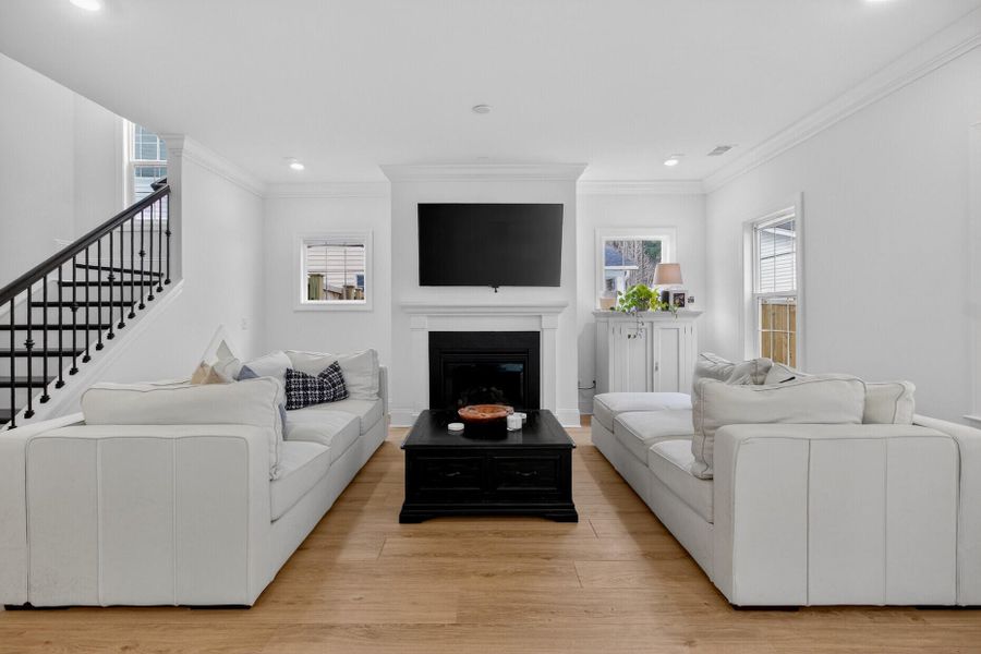 Furnished interior view inside a new home in , Summerville (Image 40).