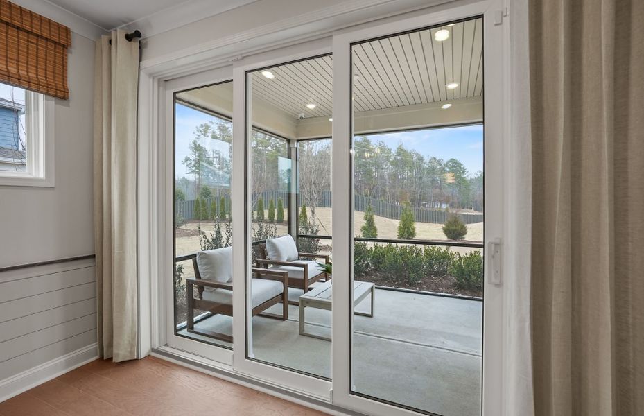 Furnished interior view inside a new home in Elmbrook, Indian Trail (Image 32).