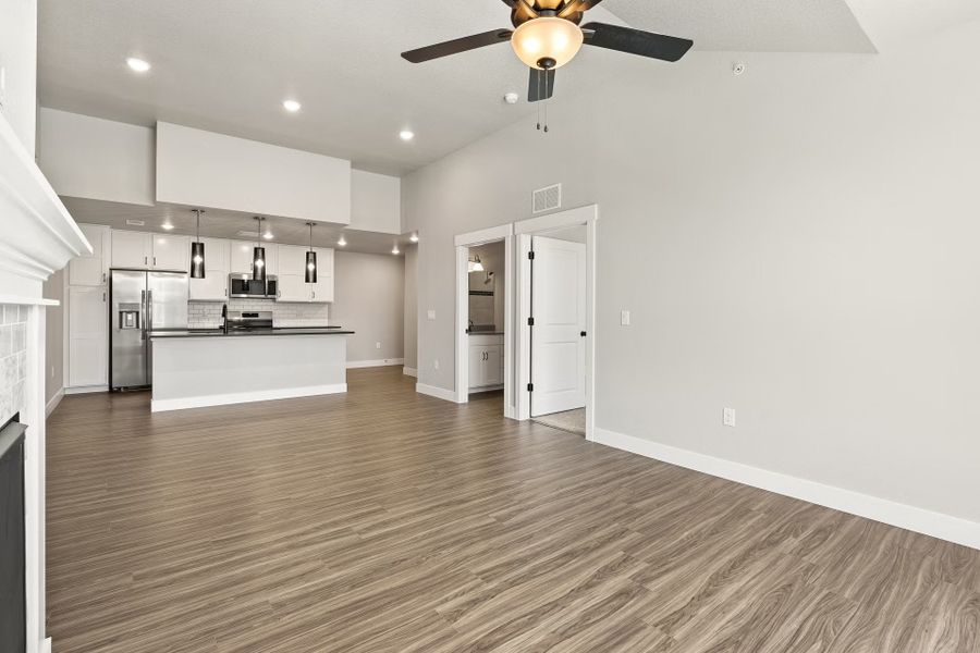 Spacious, unfurnished interior of a new home in Northfield - The Flats, Fort Collins (Image 11). Spacious, unfurnished interior of a new home in Northfield - The Flats, Fort Collins (Image 11).