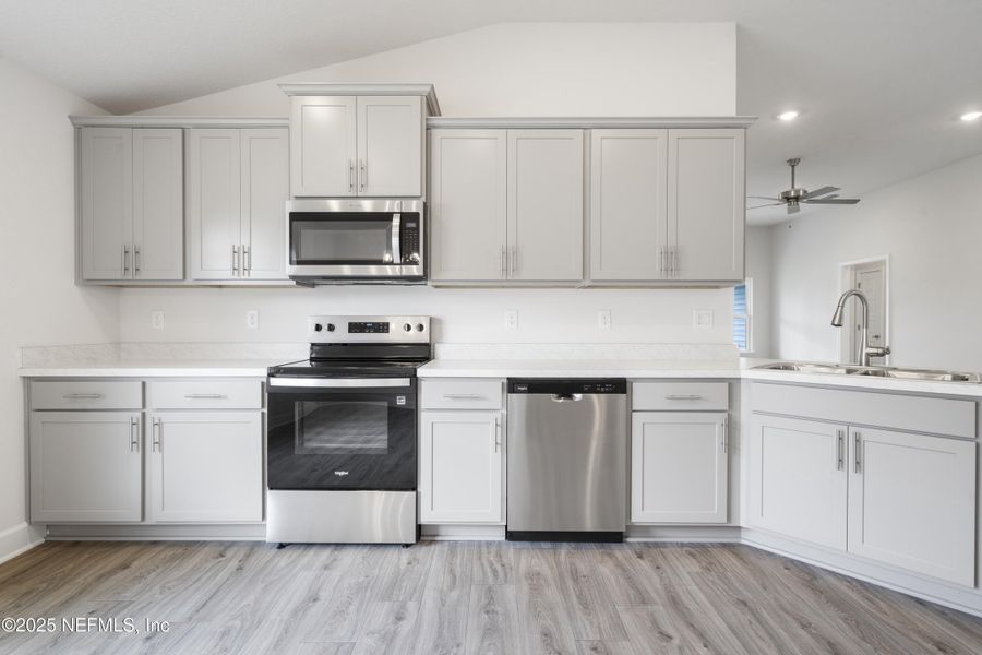 Furnished interior view inside a new home in Summerglen, Jacksonville (Image 8).
