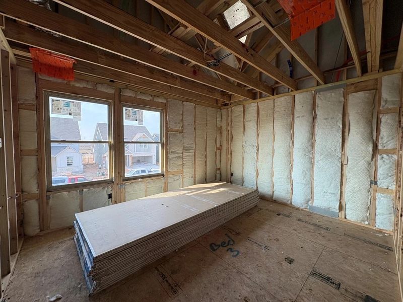 In-progress construction of a new home in Rolling Glen, Hutto, TX (Image 24).